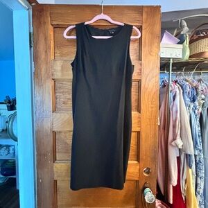 THEORY Elegant Black Sleeveless Dress